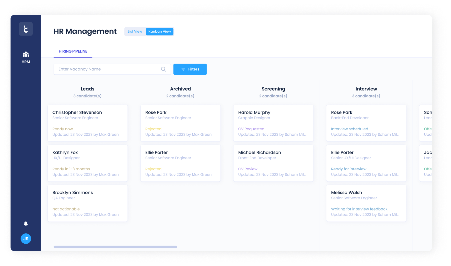 People Management platform